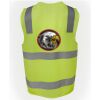 JB's Hi Vis (D+N) Zip Safety Vest Thumbnail