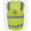 JB's Hi Vis (D+N) Zip Safety Vest Thumbnail