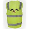 JB's Hi Vis (D+N) Zip Safety Vest Thumbnail