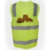 JB's Hi Vis (D+N) Zip Safety Vest Thumbnail