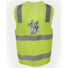 JB's Hi Vis (D+N) Zip Safety Vest Thumbnail