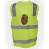 JB's Hi Vis (D+N) Zip Safety Vest Thumbnail