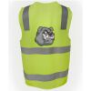 JB's Hi Vis (D+N) Zip Safety Vest Thumbnail