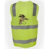 JB's Hi Vis (D+N) Zip Safety Vest Thumbnail