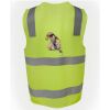 JB's Hi Vis (D+N) Zip Safety Vest Thumbnail