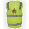 JB's Hi Vis (D+N) Zip Safety Vest Thumbnail