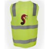 JB's Hi Vis (D+N) Zip Safety Vest Thumbnail