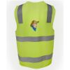 JB's Hi Vis (D+N) Zip Safety Vest Thumbnail