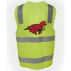 JB's Hi Vis (D+N) Zip Safety Vest Thumbnail