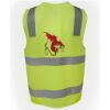 JB's Hi Vis (D+N) Zip Safety Vest Thumbnail