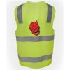 JB's Hi Vis (D+N) Zip Safety Vest Thumbnail