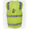 JB's Hi Vis (D+N) Zip Safety Vest Thumbnail