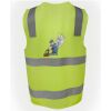 JB's Hi Vis (D+N) Zip Safety Vest Thumbnail