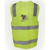 JB's Hi Vis (D+N) Zip Safety Vest Thumbnail