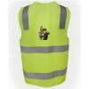 JB's Hi Vis (D+N) Zip Safety Vest Thumbnail