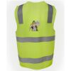 JB's Hi Vis (D+N) Zip Safety Vest Thumbnail