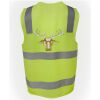 JB's Hi Vis (D+N) Zip Safety Vest Thumbnail