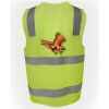 JB's Hi Vis (D+N) Zip Safety Vest Thumbnail