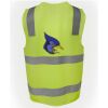 JB's Hi Vis (D+N) Zip Safety Vest Thumbnail