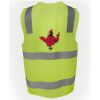 JB's Hi Vis (D+N) Zip Safety Vest Thumbnail