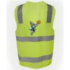 JB's Hi Vis (D+N) Zip Safety Vest Thumbnail