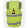 JB's Hi Vis (D+N) Zip Safety Vest Thumbnail