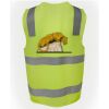 JB's Hi Vis (D+N) Zip Safety Vest Thumbnail