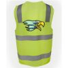 JB's Hi Vis (D+N) Zip Safety Vest Thumbnail