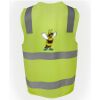 JB's Hi Vis (D+N) Zip Safety Vest Thumbnail