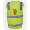 JB's Hi Vis (D+N) Zip Safety Vest Thumbnail
