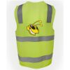 JB's Hi Vis (D+N) Zip Safety Vest Thumbnail