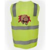 JB's Hi Vis (D+N) Zip Safety Vest Thumbnail