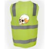 JB's Hi Vis (D+N) Zip Safety Vest Thumbnail