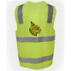 JB's Hi Vis (D+N) Zip Safety Vest Thumbnail