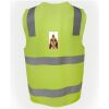 JB's Hi Vis (D+N) Zip Safety Vest Thumbnail
