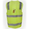JB's Hi Vis (D+N) Zip Safety Vest Thumbnail