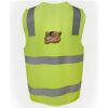 JB's Hi Vis (D+N) Zip Safety Vest Thumbnail