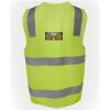 JB's Hi Vis (D+N) Zip Safety Vest Thumbnail