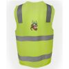 JB's Hi Vis (D+N) Zip Safety Vest Thumbnail