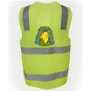JB's Hi Vis (D+N) Zip Safety Vest Thumbnail