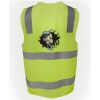JB's Hi Vis (D+N) Zip Safety Vest Thumbnail