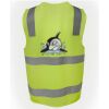 JB's Hi Vis (D+N) Zip Safety Vest Thumbnail