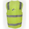JB's Hi Vis (D+N) Zip Safety Vest Thumbnail