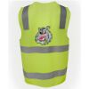 JB's Hi Vis (D+N) Zip Safety Vest Thumbnail