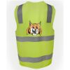 JB's Hi Vis (D+N) Zip Safety Vest Thumbnail