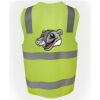 JB's Hi Vis (D+N) Zip Safety Vest Thumbnail