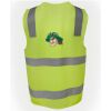 JB's Hi Vis (D+N) Zip Safety Vest Thumbnail