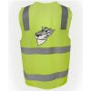 JB's Hi Vis (D+N) Zip Safety Vest Thumbnail