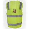 JB's Hi Vis (D+N) Zip Safety Vest Thumbnail