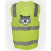 JB's Hi Vis (D+N) Zip Safety Vest Thumbnail